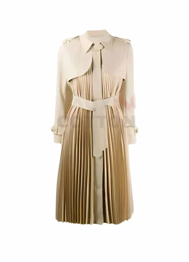 Accused Julia Goldani Telles (Alice Baylor) Pleated Coat